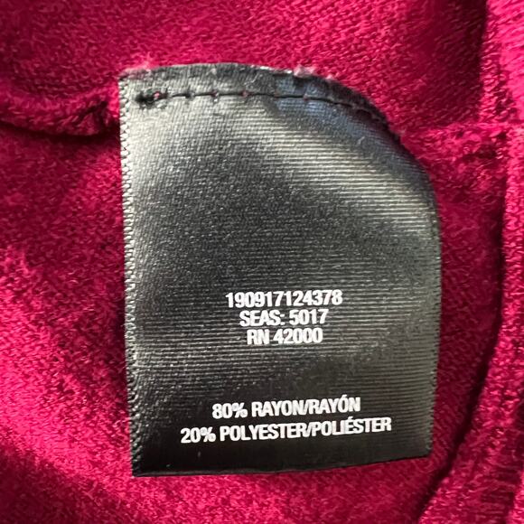 Attention Plus Women's Cold Shoulder Pink Sweater Top Size 3X - Picture 9 of 11